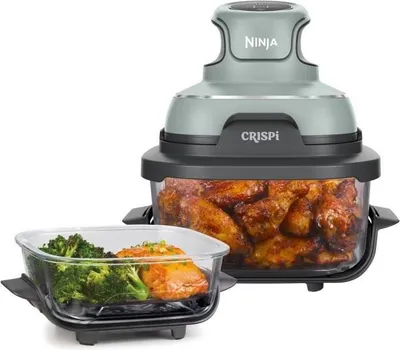 Obrázek produktu pro Fritéza bez oleje NINJA Crispi, 1700 W, nádoba 1,4 l a 3,8 l, 4 programy, šalvěj
