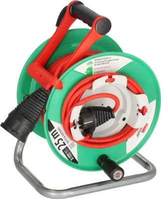 Imagen del producto de Brennenstuhl Garant G, carrete de cable para jardín, 25 metros, AT-N05V3V3-F, 3G1,5, referencia 1148370