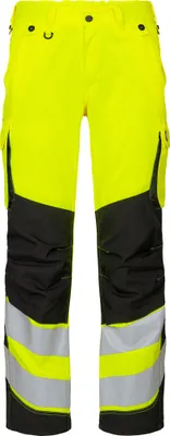 Produktbild von ENGEL Warnschutzhose Safety Light Damen 2543-319-3820 Gr. 46 gelb/schwarz