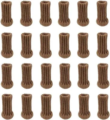 Produktbild von Famanu Möbelbeinsocken 24 Stück - Antirutsch, strapazierfähig, für Möbelbeine