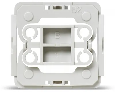 Produktbild von Installationsadapter für Berker-Schalter B2, 1er-Set für Smart Home / Hausautomation