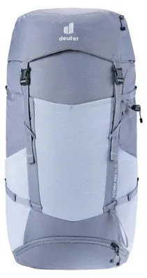 Produktbild von Deuter Futura Pro 34 SL, Oben, Wandern, Blau, Unisex, Polyamid, Polyethersulfon (PES), Untere Tasche, Seitentasche
