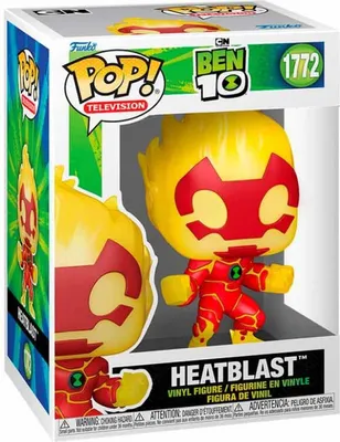 Zdjęcie produktu dla Funko POP Ben 10 1772 Heatblast Figurka Kolekcjonerska