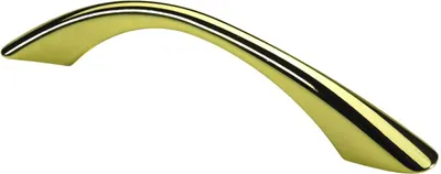 Produktbild von Hettich Möbelgriff  vermessingt 12 x 127 x 26 mm - 1 Stück