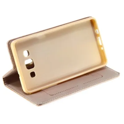 Produktbild von Book Case Handyhülle für Galaxy A5 Gold
