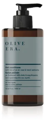 Produktbild von Olive Era Hair Conditioner Bio-Olivenöl 400ml | Tiefenpflege Mountain Tea