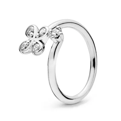 Immagine prodotto di Pandora 197988CZ Anello da donna con quattro petali in argento sterling misura 56