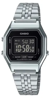 Produktbild von Casio Collection Retro Damenuhr La680wa-1bdf
