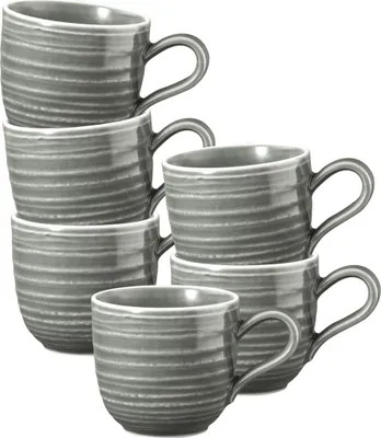 Produktbild von Seltmann Weiden Terra Espressotasse 0,09 l perlgrau 6er Set