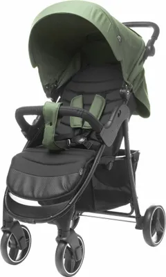 Obrázek produktu pro 4BABY Rapid sportovní kočárek Velký lehký kočárek nastavení výšky rukojeti nánožník velká kola Barva: Olive