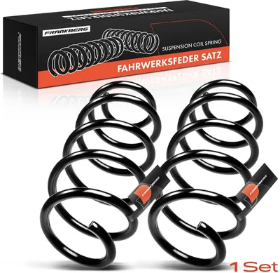 Image de Frankberg 2x Ressort de Suspension Essieu Avant pour VW Touran 1T1 1T2 1.9L 2.0L 2003-2010