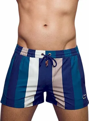 Produktbild von 2Eros Print Swim Shorts Stripes S