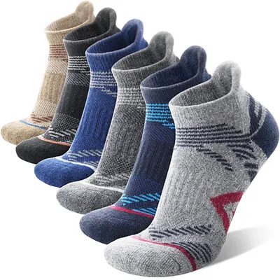 Image de Chaussettes mi-mollet en Laine pour la randonnée et la course à pied