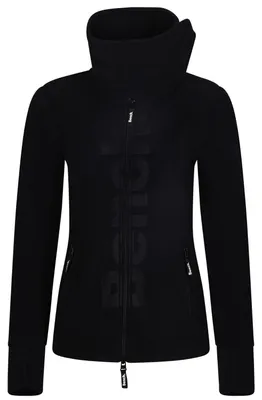 Produktbild von Bench Fleecejacke Finish für Damen, Farbe:Schwarz, Größe:40