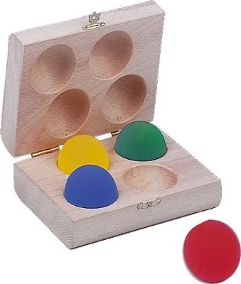 Produktbild von TheraBand Holzbox für 4 Handtrainer (nicht für Handtrainer XL geeignet )