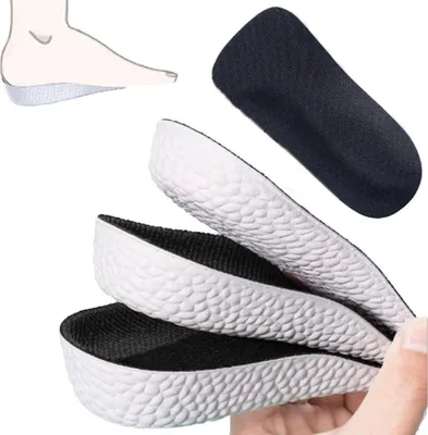 Immagine prodotto di SOLO ACTFIT solette per scarpe aumento di altezza 3,5 cm Nero
