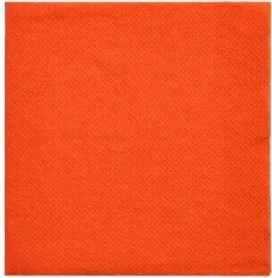 Produktbild von Servietten "DAILY Collection" 1/4-Falz 24 cm x 24 cm nektarine