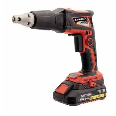Immagine prodotto di Avvitatore a batteria per cartongesso DWS L20 (senza batteria e caricabatterie), STAYER
