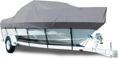 Produktbild von Bootabdeckung Wasserfest Outdoor - Schutzplane für Boote 600x320cm Grau