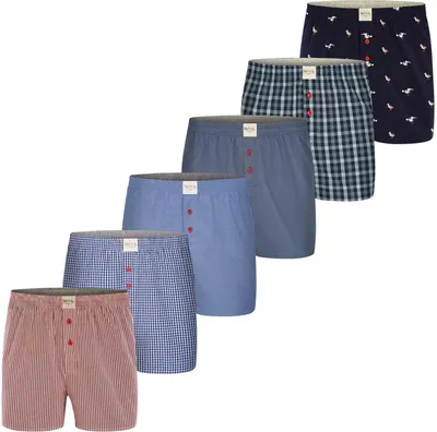 Produktbild von Phil & Co. Berlin Herren Boxer 6-Pack Sets - Classics - Größe XXL