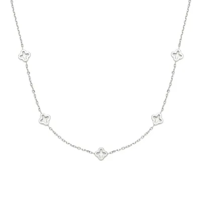 Produktbild von Janna Ciao Kette für Damen aus Edelstahl von Leonardo