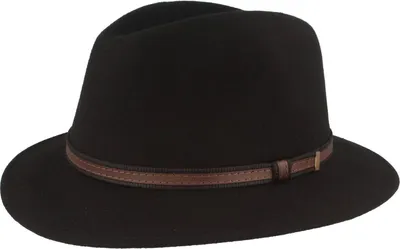 Rollbarer Outdoorhut von Hut-Breiter in schwarz