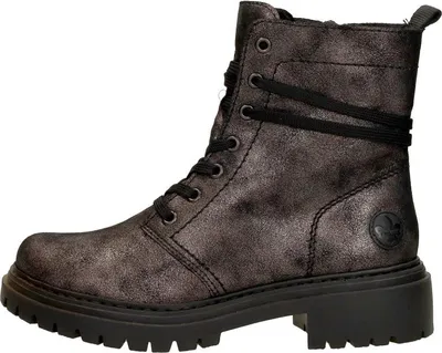 Image de Rieker Veterschoenen Hoog  Veterschoenen Hoog - Brons - Maat 39