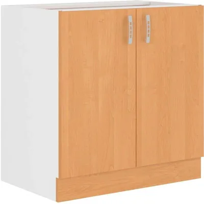 Obrázek produktu pro Dřezová skříňka SABRYA - šířka 80 cm, olše / bílá