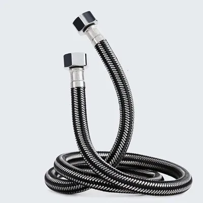 Productafbeelding van Aansluitslang 40 cm - Flexibel en Roestvrijstalen - Voor Waterkraan