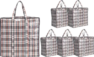 Produktbild von Josephine Osthoff Uni Schwerlast Aufbewahrungstaschen Wäschebeutel– wasserdicht, langlebig, mit Reißverschluss, 75L, 20kg, assortierte Farben