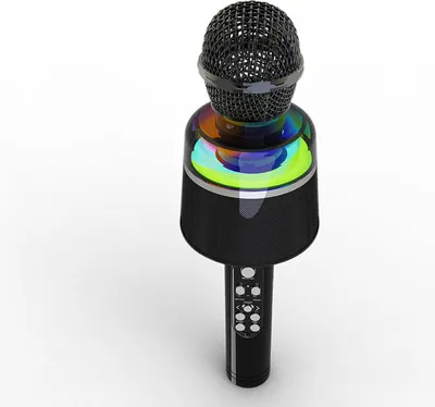 Produktbild von Gembird Drahtloses Karaoke-Mikrofon in Schwarz
