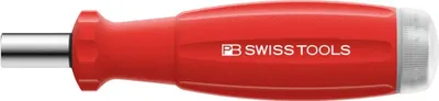 Zdjęcie produktu dla Wkrętak dynamometryczny 10-50cNm z uchwytem na końcówki PB Swiss Tools