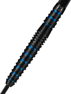 Image de Harrows Spina Black & Blue 90% - Steeldarts