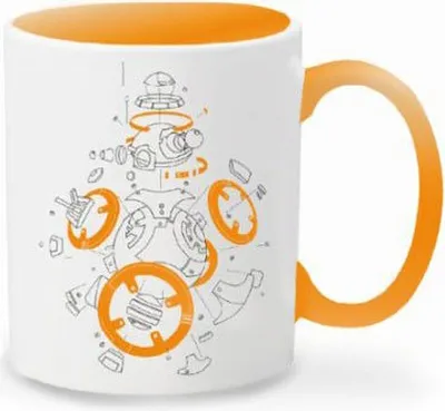 Produktbild von Funko POP! Haushaltswaren: Star Wars Episode 8: Der letzte Jedi - Becher "Exploded BB-8"