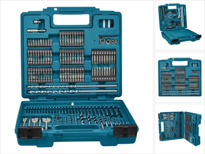 Obrázek produktu pro Makita E-11689 Sada vrtáků 256ks