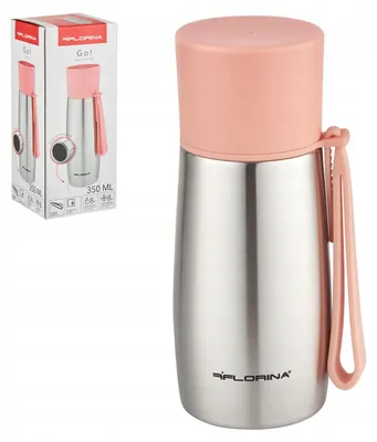 Produktbild von Florina Go! Edelstahl Thermos 350ml kompakt Vakuum