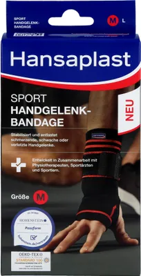 Produktbild von Hansaplast Sport Handgelenk-Bandage Größe M, 1 St. Bandage