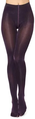 Image de Collants brillants pour femme Merry Style 60 deniers MSFI028 (Aubergine, S) .