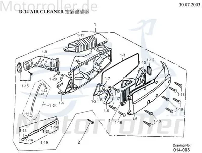 Produktbild von AEON O-Ring Overland 180 Gummidichtung Dichtring 180ccm 4Takt Motorroller.de Gummiring Oring Gummi-Ring Dicht-Ring 125ccm 4Takt Quad ATV Cobra 180 RS