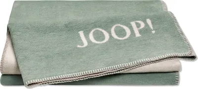 Produktbild von JOOP! Uni-Doubleface Plaid / Decke Jade-Silber 150 x 200cm