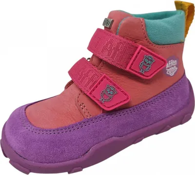 Produktbild von Affenzahn Friendy Eule Klettschuh Pink