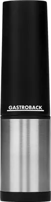 Produktbild von Gastroback 47102 Aroma Weinverschluss - Schwarz / Edelstahl