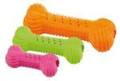 Produktbild von SwissPet Crunchy Bone orange, 18.5cm - Kauspielzeug