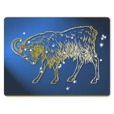 Produktbild von MuchoWow® Mauspad Mousepad Sternbild - Steinbock - Sterne 40x30 cm - Mousepads - Maus Mat - Pad - Mausunterlage - Anti Rutsch