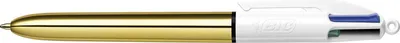 Immagine prodotto di BIC Biro retrattile 4Colours Shine Larghezza linea: 0,32 mm oro / bianco