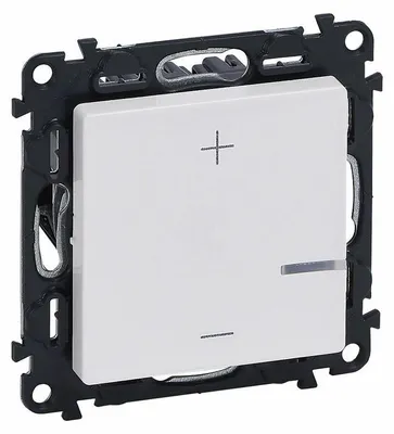 Obrázok produktu pre Stmieva LEGRAND VALENA LIFE 752162A biely tlaidlov 3-125W bez N vodia (pre led iarovky)