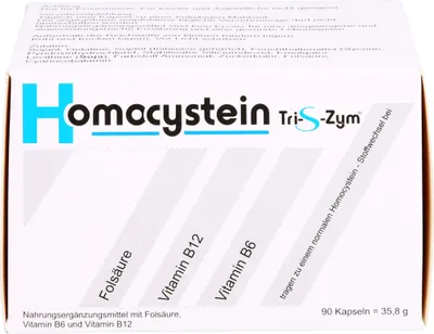 Obrázek produktu pro Homocystein Tri-S-Zym kapsle, 90 kapslí