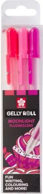 Produktbild von Sakura Moonlight Sweets, Verschlossener Gelschreiber, Pink, Violett, Rose, Mehrfarbig, Kunststoff, Rund, 0,5 mm