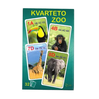 Produktbild von Das Quartett-Kartenspiel – Der Zoo