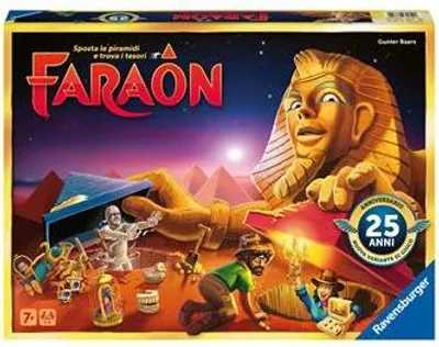 Zdjęcie produktu dla Ravensburger Faraon Gra Stołowa 25-lecie 1-5 graczy Wiek 7+